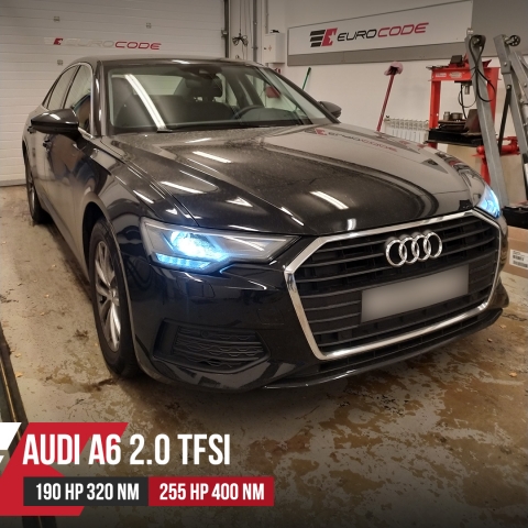 Чип тюнинг Audi A6 C8 40TFSI DKYA 190hp